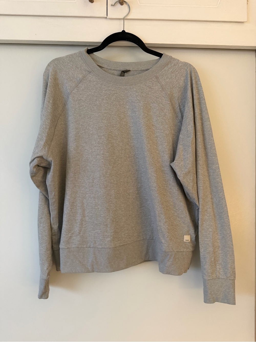 Vuori Heather Gray Crewneck Sweatshirt
